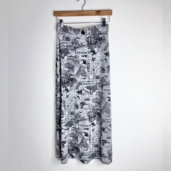 Y2k EZ Town Town Chinese maxi skirt - Picture 1 of 8